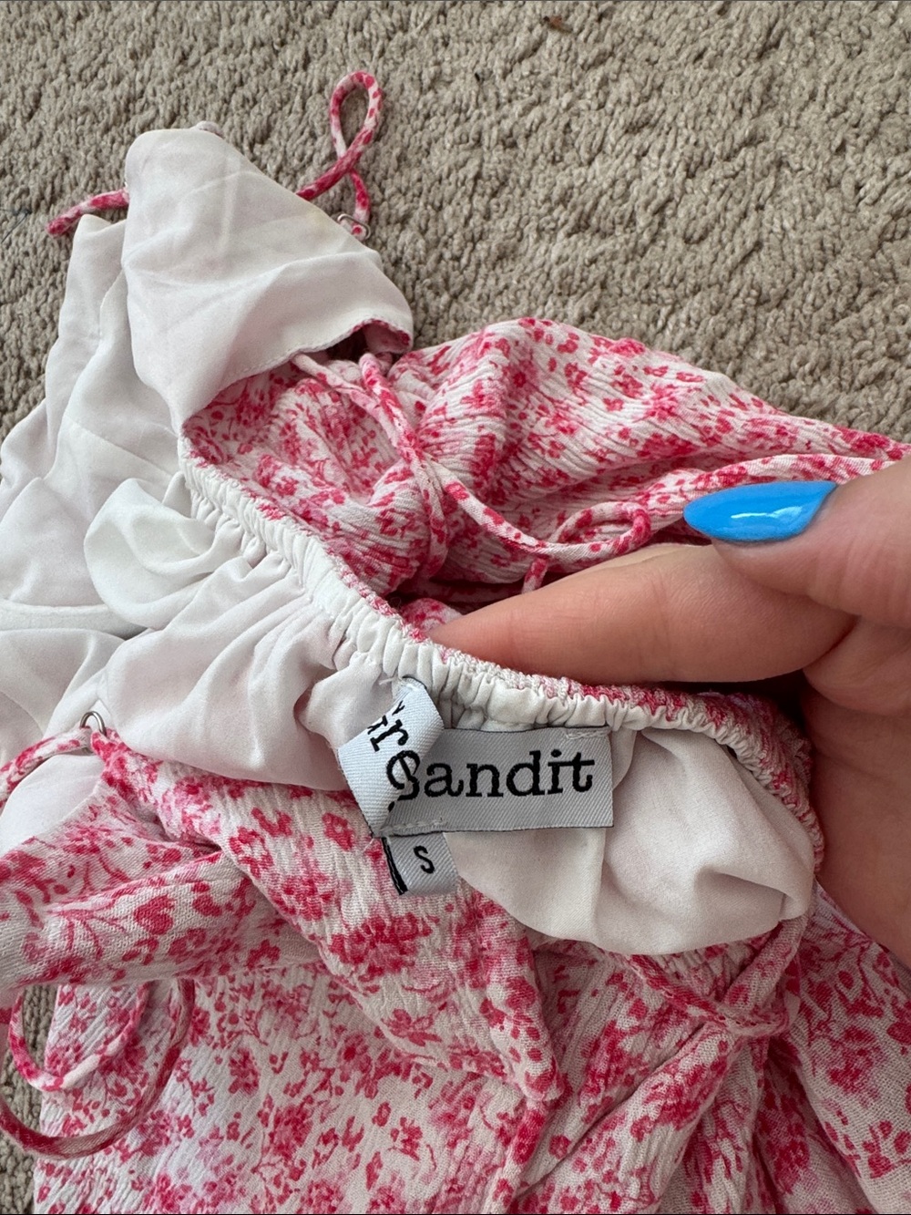 Grey Bandit Dress - Picture 3 of 4